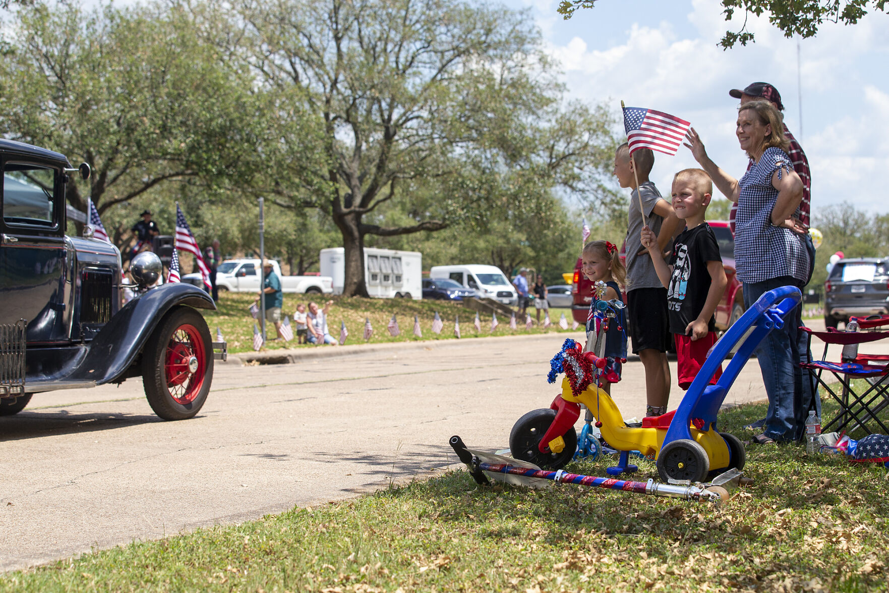 Parade honors veteran